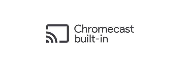 Chromecast built-in logo